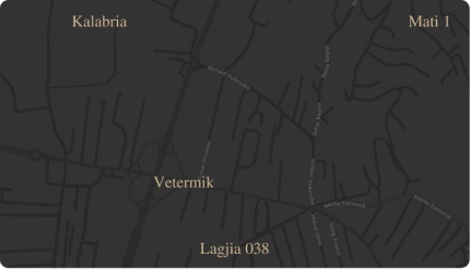 Location of Glowing Tower in Veternik, Prishtina